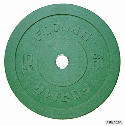 Диск бамперный 10 кг Forma