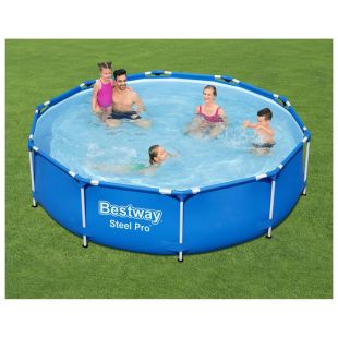 Бассейн каркасный Bestway Steel Pro 305 х 76 см, (56677)