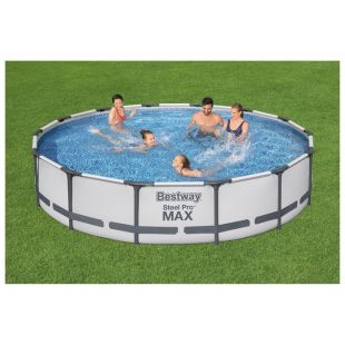 Бассейн каркасный Bestway Steel Pro MAX 427 х 84 см (56595)