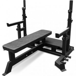 Скамья для жима пауэрлифтерская BRONZE GYM