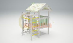 Игровой комплекс Савушка Baby 12 оливковый
