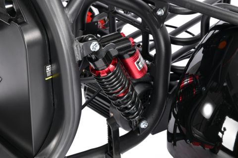 Электротрицикл WHITE SIBERIA PRO TRIKE 3000W Red