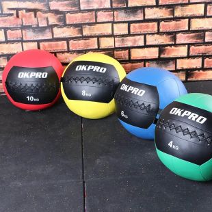 Медицинбол WallBall  OKPRO OK1221 4 кг