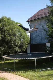 Батут Kogee Super Tramps 12' (3,7 метра с сеткой)