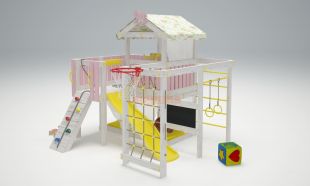 Игровой комплекс Савушка Baby 8 розовый