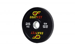 Диск бамперный EkatFit 2,5 кг (черный)